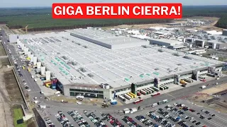 TESLA cierra GIGA BERLIN por falta de pedidos!