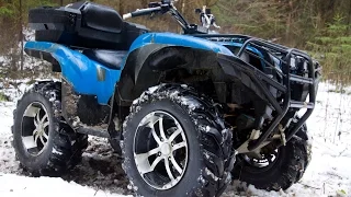 Yamaha Grizzly 700 all the truth!