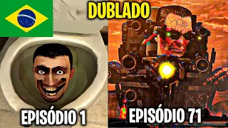 SKIBIDI TOILET 1-71 Todos Episódios (DUBLADO PT-BR) G-man Voltou (Episode 72?)