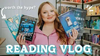 READING POPULAR MYSTERY THRILLERS VLOG  are these books worth the hype?🕵🏻backlist takedown tbr 2