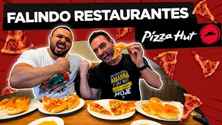 PREJUÍZO NO RODÍZIO DO PIZZA HUT!! | FALINDO RESTAURANTES | Feat. Julio Nascimento