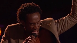 Anthony Riley sings 'I Feel Good' in audition for The Voice
