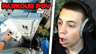 ClashGames REAGIERT auf HEFTIGEN PARKOUR in POV! 😨 | ClashGames Reaktion