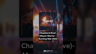 Chambord (Live) - Mayan Warrior - Burning Man 2022