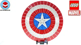 LEGO Marvel 76262 Captain America's Shield - LEGO Speed Build Review