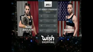 Joanna Jedrzejczyk vs Rose Namajunas UFC 217 Full fight.