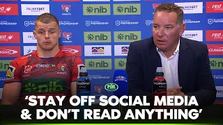 O'Brien disappointed with "bad bad night"  | Knights Press Conference | Fox League