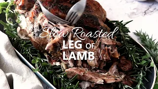 Slow Roasted Leg of Lamb