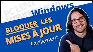 Comment BLOQUER les MISES À JOUR windows  👉 simple et efficace ⭐⭐⭐⭐⭐