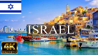 FLYING OVER ISRAEL 4K UHD| Amazing natural scenery with relaxing music | Ultra HD 4K Video