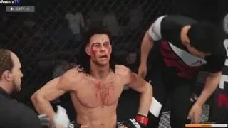 Веселый бой с французом от Ван Дамма в EA Sports UFC 2