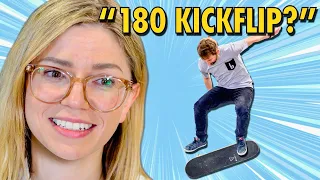 My Wife Guesses Skateboarding Tricks