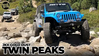 JK Experience GOLD DUST: TWIN PEAKS Jeep Wrangler Off Road Rock Crawling Adventure NITTO JKX Part 3