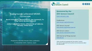 Background Calibrated MEMS Gyroscope