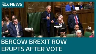 Speaker John Bercow caught in Brexit storm | ITV News