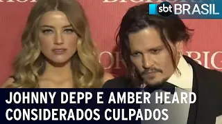 Johnny Depp sai como vencedor de batalha judicial contra Amber Heard | SBT Brasil (01/06/22)