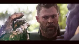 Avengers: Infinity War - Thor VS Thanos + Snap Scene | End Battle HD