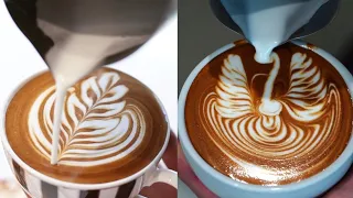 Amazing Cappuccino Latte Art Skills 2019 ❤️