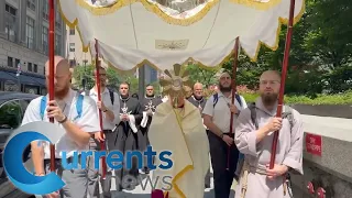 National Pilgrimage Comes to NYC Blessed Sacrament Travels Through Diocese of Brooklyn for Tuesday 5