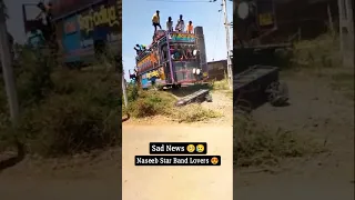 naseeb band lovers ✨️ sad news 😢🥺 naseeb star band का नुकसान हो गया 😱👀#shortsvideo#viralvideo#yt