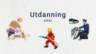 Tema: Utdanning A2. Yrker #levitatornorge #utdanning #norsk #norskkurs #norskprøve #norwegian