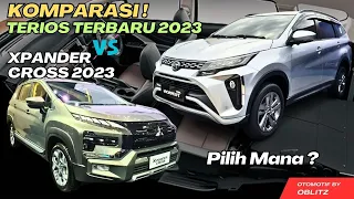 Daihatsu TERIOS 2023 Baru VS Mitsubishi XPANDER CROSS Baru 2023 Komparasi‼ Siapa Unggul ⁉