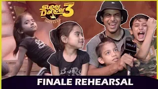 Super Dancer Chapter 3 Finale: Finalist Rupsa, Saksham & Tejas Rehearse For Finale With Guru Tushar