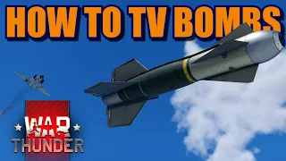 How to use TV guided bombs in War Thunder!