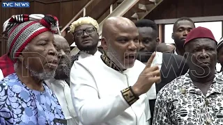 Nnamdi Kanu Explodes In Court, Says 'Anyone Seeking To Try Me Is A Terrorist'