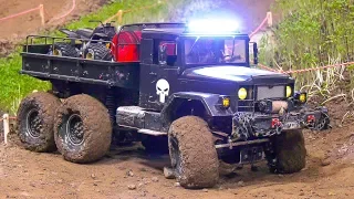 UNIQUE RC CRAWLER SCALER 6X6 TRAIL TRUCKS, CRAZY RC AWD VEHICLES IN MOTION!!