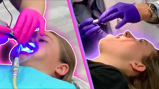 Brinley Shocked by the Dentist...You're GETTING BRACES RIGHT NOW! And Evie TOO! Its R Life