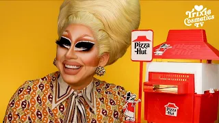 Trixie Tries Baking a Pizza In A 1975 Pizza Hut Toy Oven