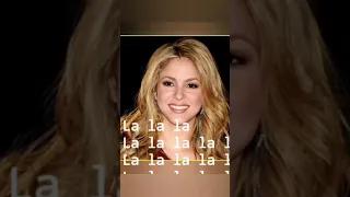 shakira la la la song #shakira video #short s