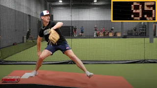 Derek Diamond sitting 94-95 MPH In A Pre-Draft Pen