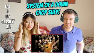 HIP HOP COUPLE'S FIRST TIME HEARING SYSTEM OF A DOWN (CHOP SUEY!)