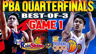 TNT VS RAIN OR SHINE GAME 1 | PBA LIVE PLAY-BY-PLAY REACTION