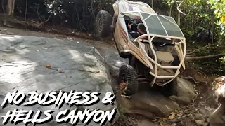 SXS / UTV Against Gnarliest Trails at TACKETT CREEK! | No Business Hollar & Hells Canyon