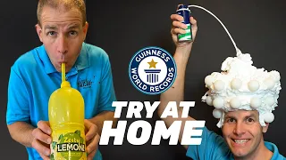 HOW TO BREAK RECORDS AT HOME - Guinness World Records