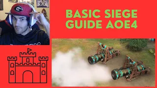 Basic Guide To Siege AOE4 (How and When To Use Siege)