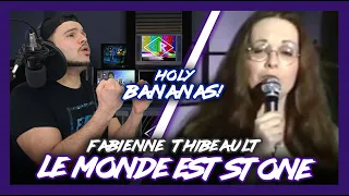 First Time Reaction Fabienne Thibeault Le Monde Est Stone (JUST WOW!) | Dereck Reacts