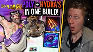 Poly & Hydra's In ONE BUILD! Bacchus One-Slap Is CRAZY In SMITE 2!