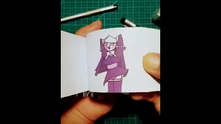 Sarvente Dance Flipbook | Friday Night Funkin Anime #fnf  #anime #shorts