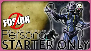 Beating Persona 1 Only Using Starter Personas? | C_ZA Challenge