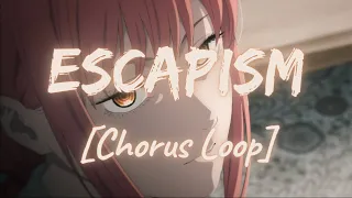 RAYE - Escapism (Sped Up) [Chorus Loop] | TikTok