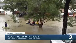 Virginia Beach City Council meeting to discuss $567.5 million Flood Protection Program