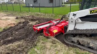 Huge Land Transormation With 1 Skid Steer Attachment CONETEKS 2.13M