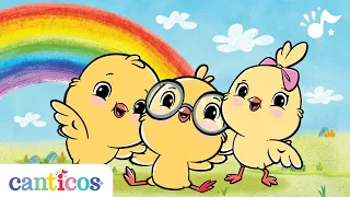 Canticos | All The Colors / De Colores| Best Nursery Rhyme for Kids | Preschool | Learn Spanish