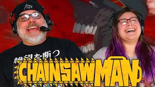 Father and Daughter REACT to Chainsaw Man Ep 12