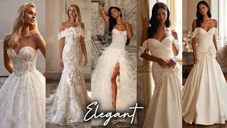 Most Elegant Wedding Dresses in 2024 plus wedding planning tips