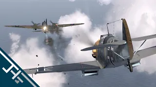 IL-2 Cliffs of Dover Blitz: Bf 109 E-4 - Wellington formation